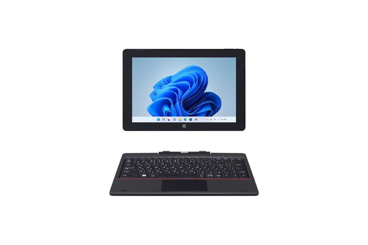 FRONTIER FRT300P | インバースネットのWin11Pro搭載10.1型2in1、CPUを