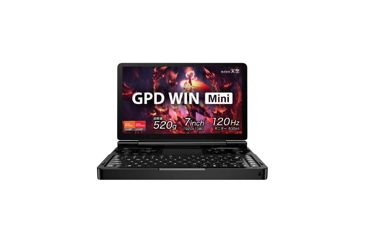 WIN Mini | GPD製7.0型Win11搭載ポータブルゲーミングPC、CPUに最新