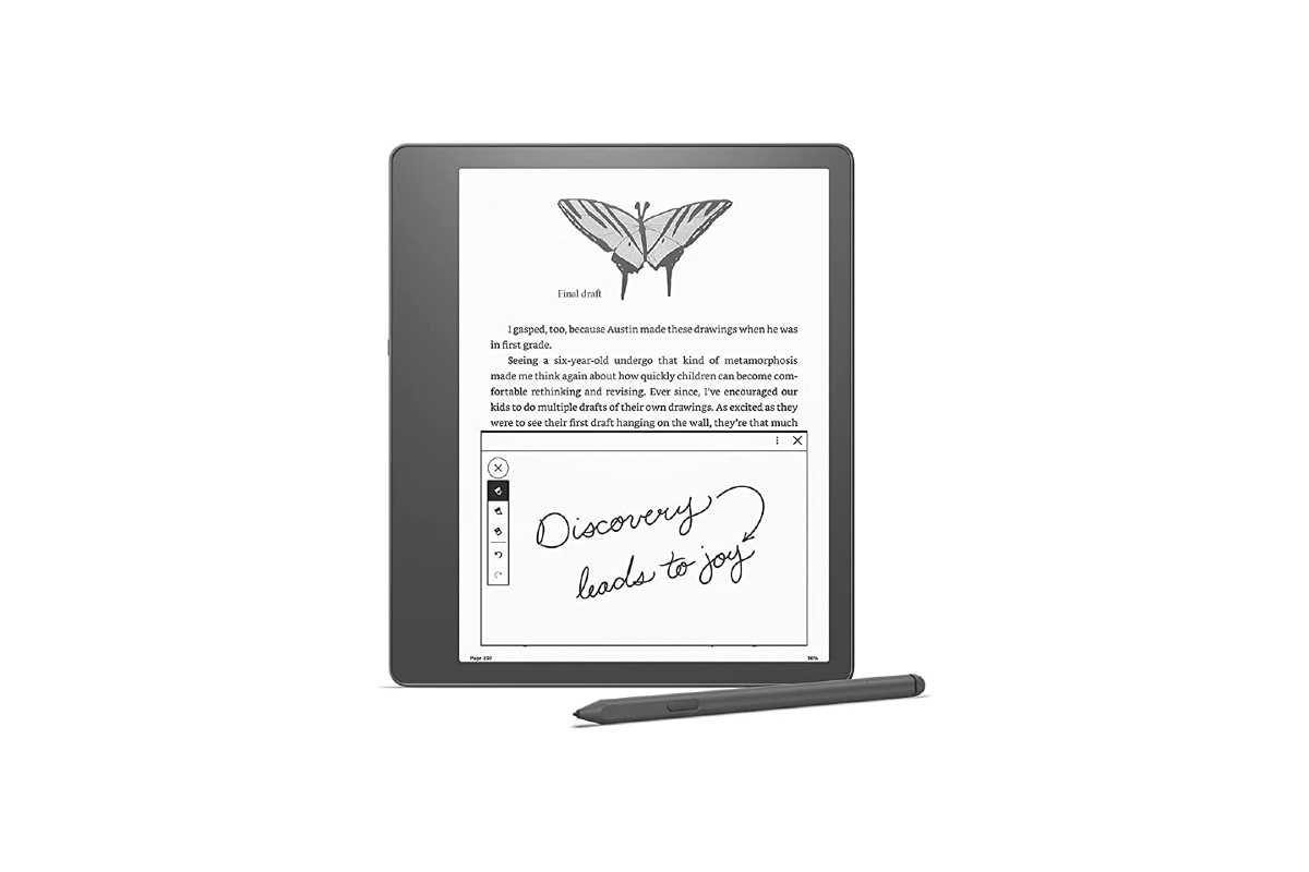 Kindle Scribe」Amazonの10.2型電子書籍リーダー、Kindle史上初の