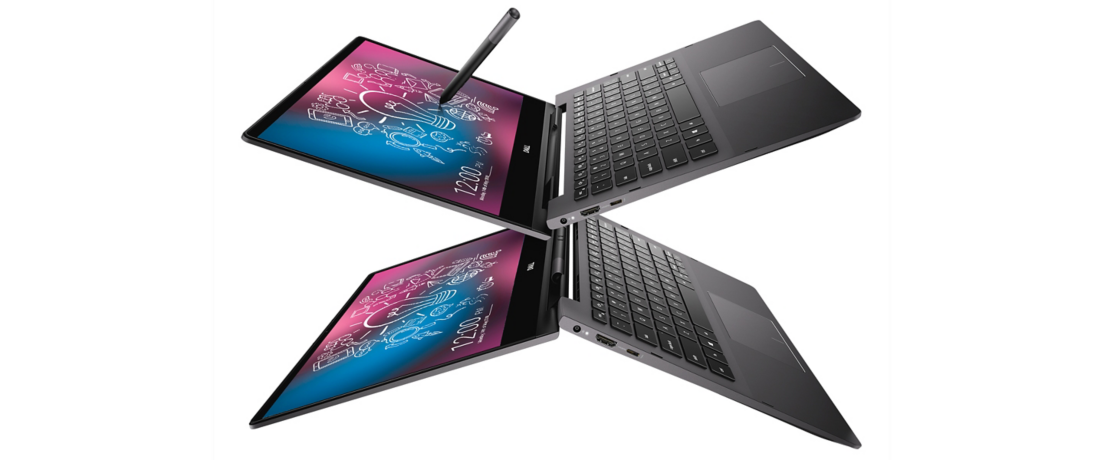 New Inspiron 13 7391 2-in-1」デルのWin10搭載13.3型回転式2-in-1、第