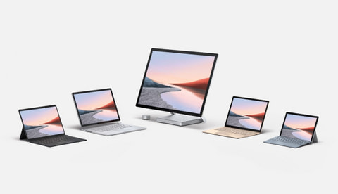 「Surface Pro X」マイクロソフトがWin10搭載13型着脱式2in1に第2世代SoC追加、Surfaceシリーズ比較