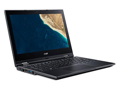 「TravelMate Spin B1」Acerが教育現場での利用に適したWin10 Pro E搭載の11.6型回転式2-in-1を発表
