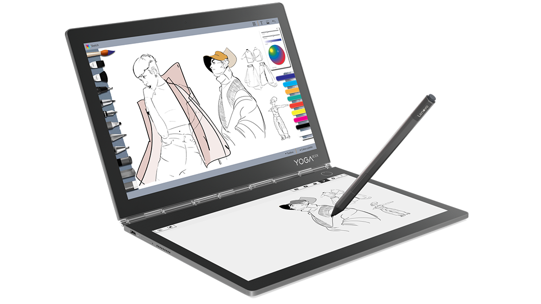 Yoga Book C930」LenovoのWin10搭載の10.8型回転式2-in-1、IPS液晶とE ...