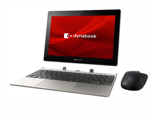 「dynabook K1」DynabookのWin10 Pro搭載10.1型着脱式2in1、教育現場の声を反映して設計