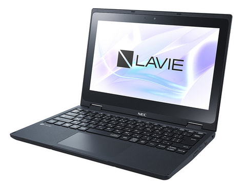「LAVIE Direct N11」NECのWin10搭載11.6型回転式2in1、小中学生向けの堅牢性と学習コンテンツ充実