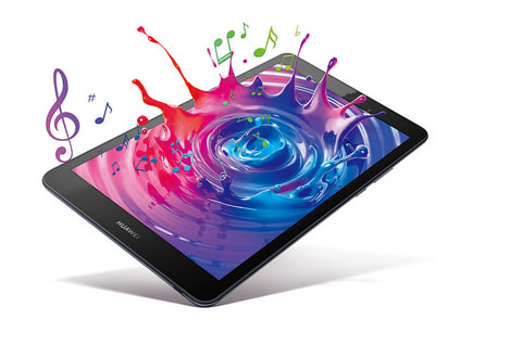 「MediaPad M5 lite 8」ファーウェイの8型Androidタブレット、音と映像を楽しめるコンパクトサイズ