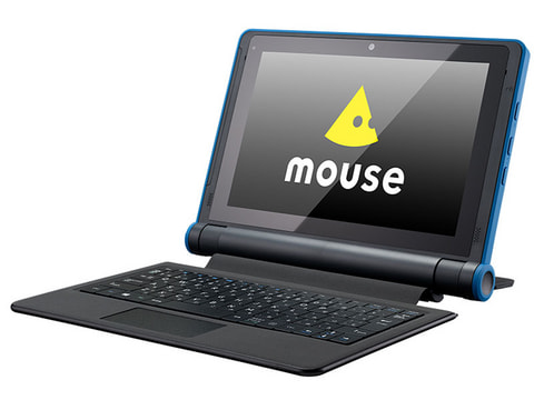 「mouse E10」マウスのWin10搭載10.1型着脱式2in1、子供の学習をサポートするスタディパソコン