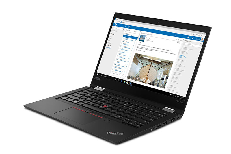 「ThinkPad X390 Yoga」LenovoのWind10搭載13.3型回転式（2019年春）、ベゼル幅削減で軽量薄型化